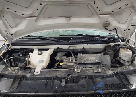 2012 Chevrolet Express 2500 Work Van z USA, uszkodzony, nr VIN 1GCWGGCG4C1121961